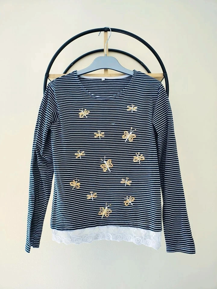12 ans teeshirt bi matière